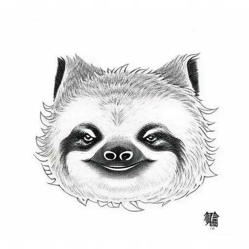 sin of sloth tattoo design idea