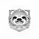 sin of sloth tattoo design idea