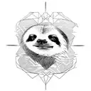 sin of sloth tattoo design idea