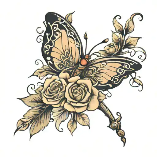 for lost loved one tattoo design idea