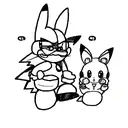 Mario, Pikachu, and Sonic tattoo design idea