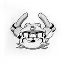 3 separate characters: Mario, Sonic and Pikachu  tattoo design idea