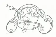 Blue Sky Allman Brothers Band tattoo design idea