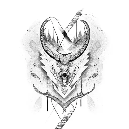 write "Mrudani" with a heart rate life line tattoo design idea