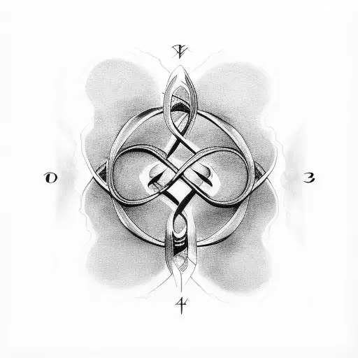 Infinity Symbol tattoo design idea