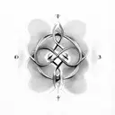 Infinity Symbol tattoo design idea