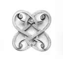 Infinity Symbol tattoo design idea