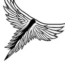 wings tattoo design idea