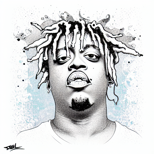 Juice Wrld tattoo design idea