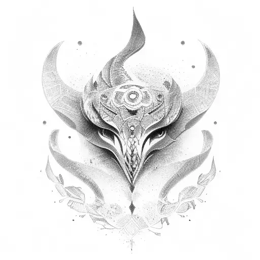 luck tattoo design idea