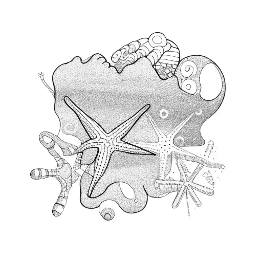 beach lanzarote tattoo design idea