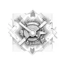 beach lanzarote tattoo design idea