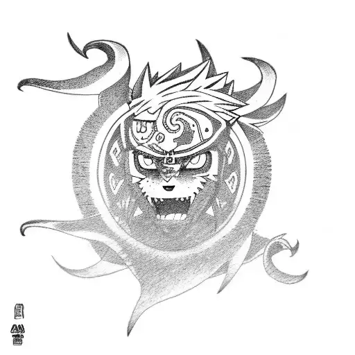 naruto, minato, jiraiya tattoo design idea