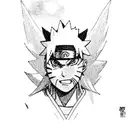 naruto, minato, jiraiya tattoo design idea