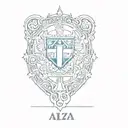 Alza 1922-2023 tattoo design idea