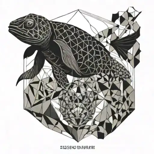 Scuba diving tattoo design idea