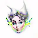 tinker bell tattoo design idea