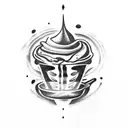 barista tattoo design idea