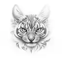 hunting  tattoo design idea