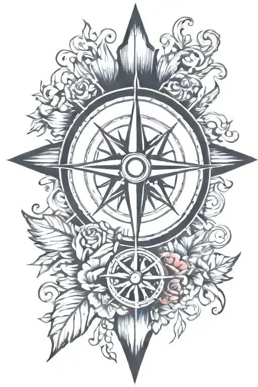 Compass Maple leaf Poppy  Navy ship Waves “Ready, aye, ready”  Canadian flag  Naval silhouette Nautical star  Ship wheel tattoo design idea