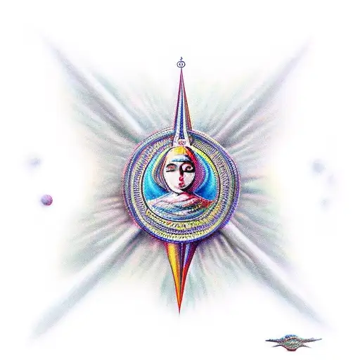 Nossa Senhora de Fatima tattoo design idea