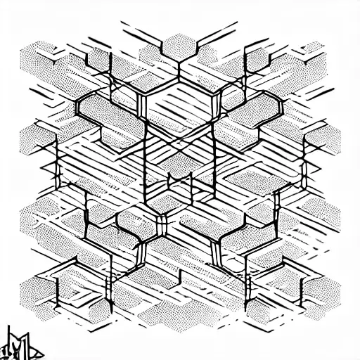 honeycomb tattoo design idea