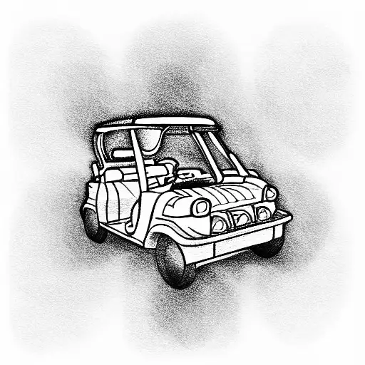 golf 2 the car tattoo design idea