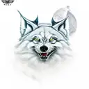 lobo tattoo design idea