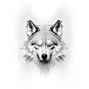 lobo tattoo design idea