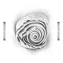 croissant tattoo design idea