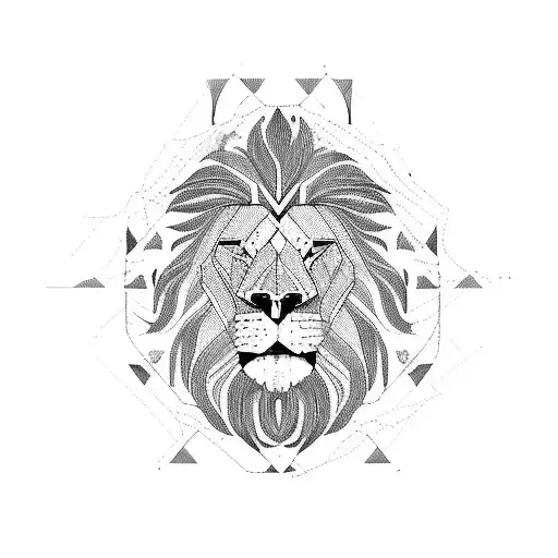 a lion coming out of Iran's map tattoo design idea