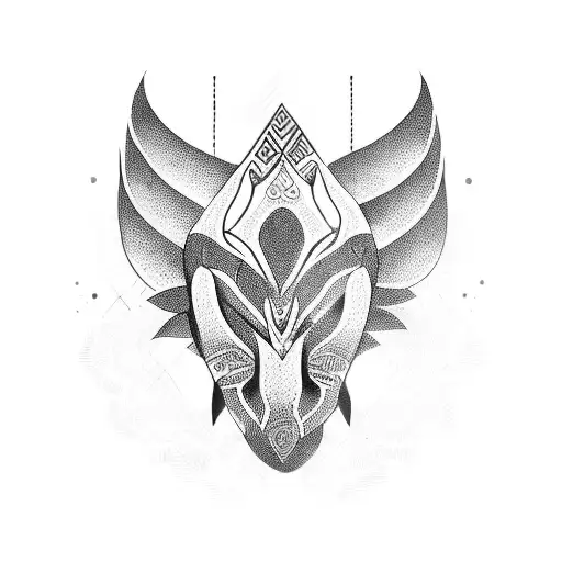 Kenya tribal  tattoo design idea