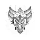 Kenya tribal  tattoo design idea