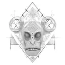 Kenya tribal  tattoo design idea