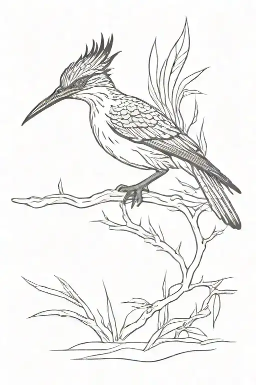 roadrunner feminine tattoo tattoo design idea