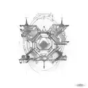 civil engineering tattoo design idea