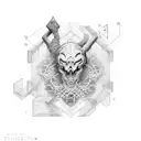 civil engineering tattoo design idea