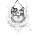 el mar tattoo design idea