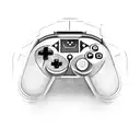 A video game controller morphing into a jiu-jitsu belt tattoo design idea