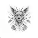 pastor aleman  tattoo design idea