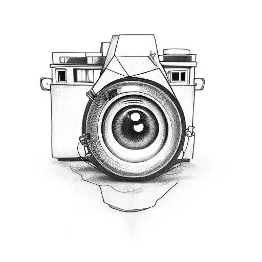 film camera, eye, travel, nature, basketball,  tattoo design idea