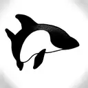 orca tattoo design idea
