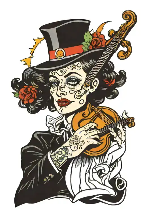 numb music tattoo design idea