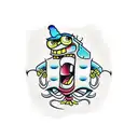 SpongeBob  tattoo design idea