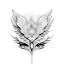 wings tattoo design idea