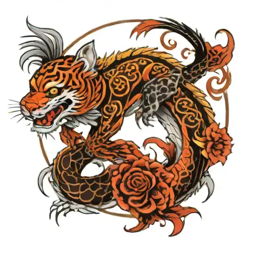  trust no one tattoo design idea