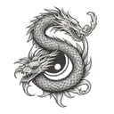 ouroboros tattoo design idea