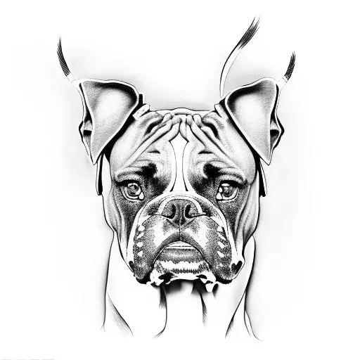 boxer tattoo design idea