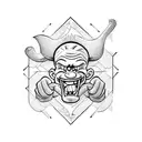 popeye tattoo design idea