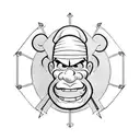 popeye tattoo design idea